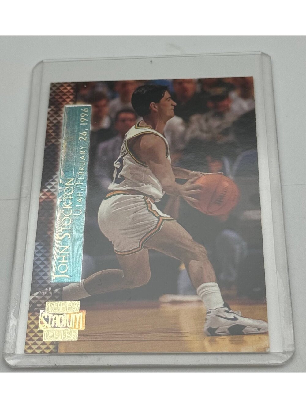 1996-97 Topps Stadium Club Shining Moments #SM5 John Stockton